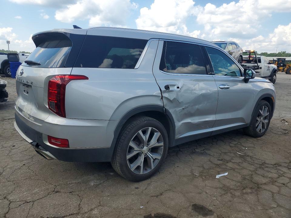 2022 Hyundai Palisade VIN KM8R44HE3NU357672 COPART salvage auction — FRONT END, Ga - Certificate Of Title (P), sold $5,900 on 2026-07-31 (photo 3)