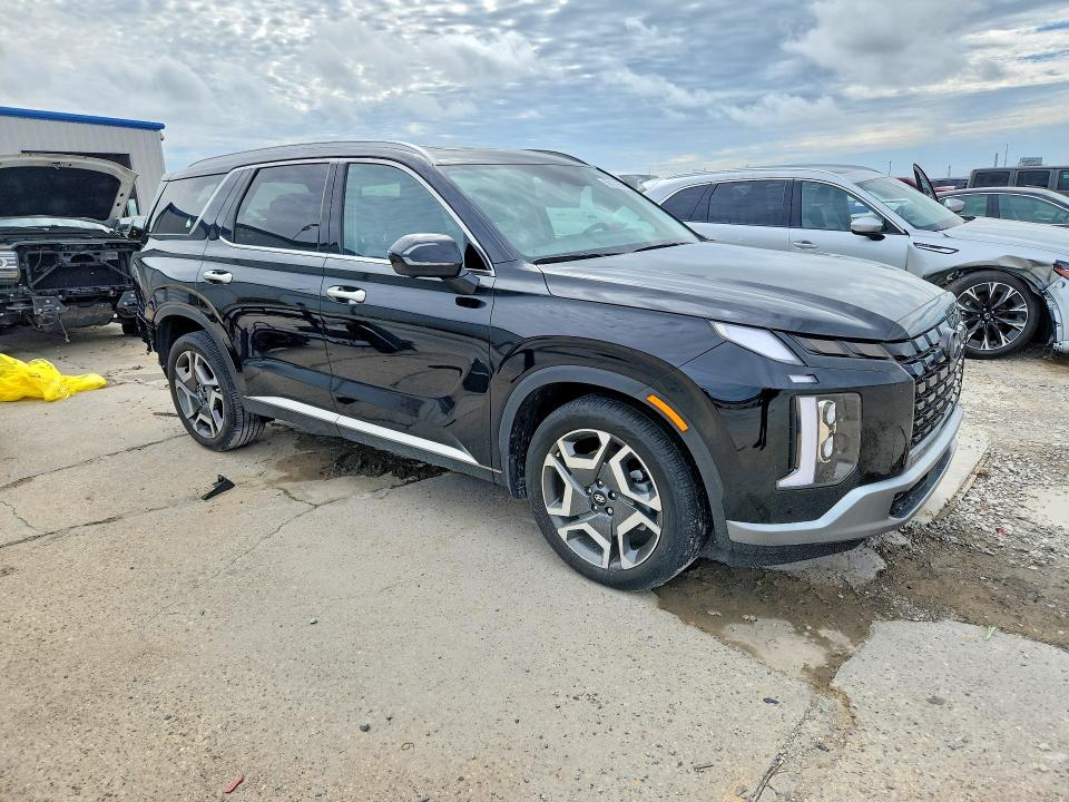 2025 Hyundai Palisade VIN KM8R5DGE4SU821384 COPART salvage auction — REAR END, La - Cert Of Title-Salvage, sold $16,300 on 2026-07-29 (photo 4)