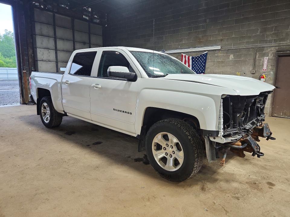 2018 Chevrolet VIN 3GCUKREC7JG513455 COPART salvage auction — FRONT END, Ny - Mv-907A Salvage Certificate, sold $3,950 on 2026-07-06 (photo 4)