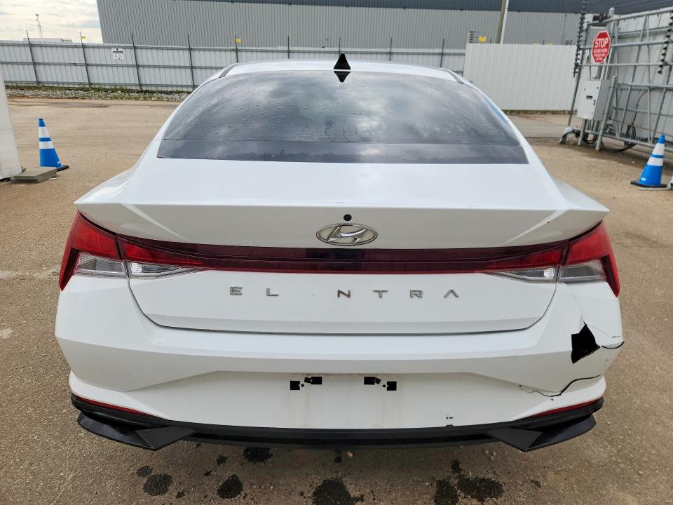 2022 Hyundai Elantra VIN KMHLM4AGXNU258994 COPART salvage auction — REAR END, Ab - Bos - Active, sold $8,100 on 2026-07-22 (photo 6)