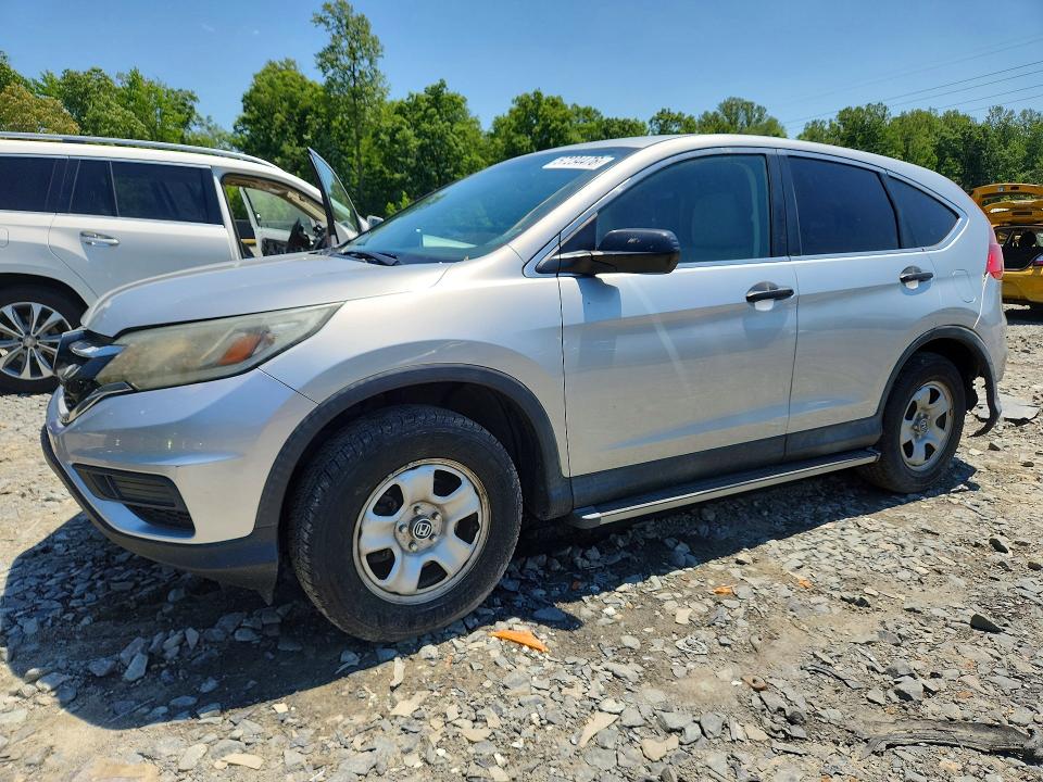 2015 Honda VIN 2HKRM4H38FH636680 COPART salvage auction — REAR END, Md - Cert Of Salvage > 75% Damage, sold $2,900 on 2026-07-02 (photo 1)