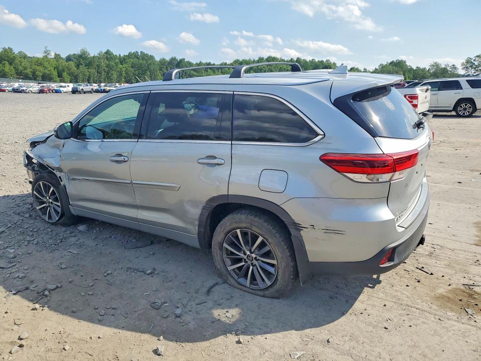 2017 Toyota Highlander VIN 5TDJZRFH7HS457862 COPART salvage auction — UNDERCARRIAGE, Pa - Certificate Of Salvage, sold $5,700 on 2026-07-15 (photo 2)
