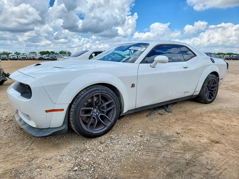 2019 Dodge Challenger VIN 2C3CDZFJ3KH624867 COPART salvage auction — WATER/FLOOD, Tx - Salvage Title-Flood Damage, sold $9,000 on 2026-07-23 (photo 1)