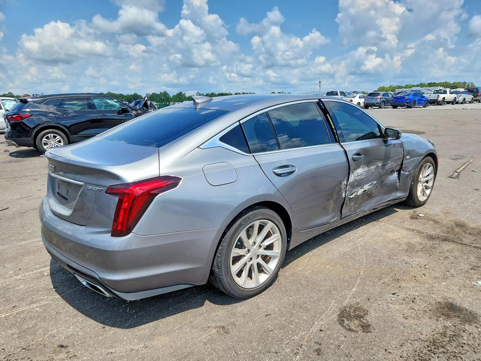 2020 Cadillac Ct5 VIN 1G6DM5RK1L0120615 COPART salvage auction — SIDE, Fl - Cert Of Title Slvg Rebuildable, sold $7,200 on 2026-08-19 (photo 3)