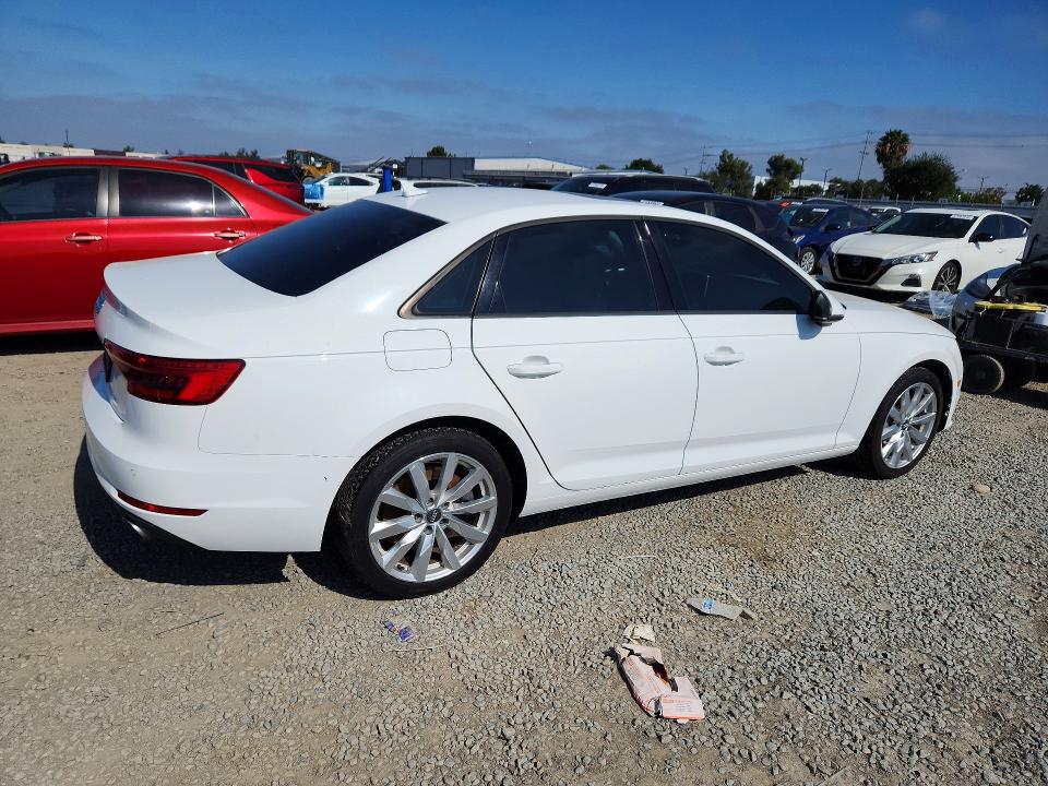 2017 Audi A4 VIN WAUGNAF42HN004966 COPART salvage auction — MINOR DENT/SCRATCHES, CA - SALVAGE CERTIFICATE, sold $125 on 2026-07-24 (photo 3)