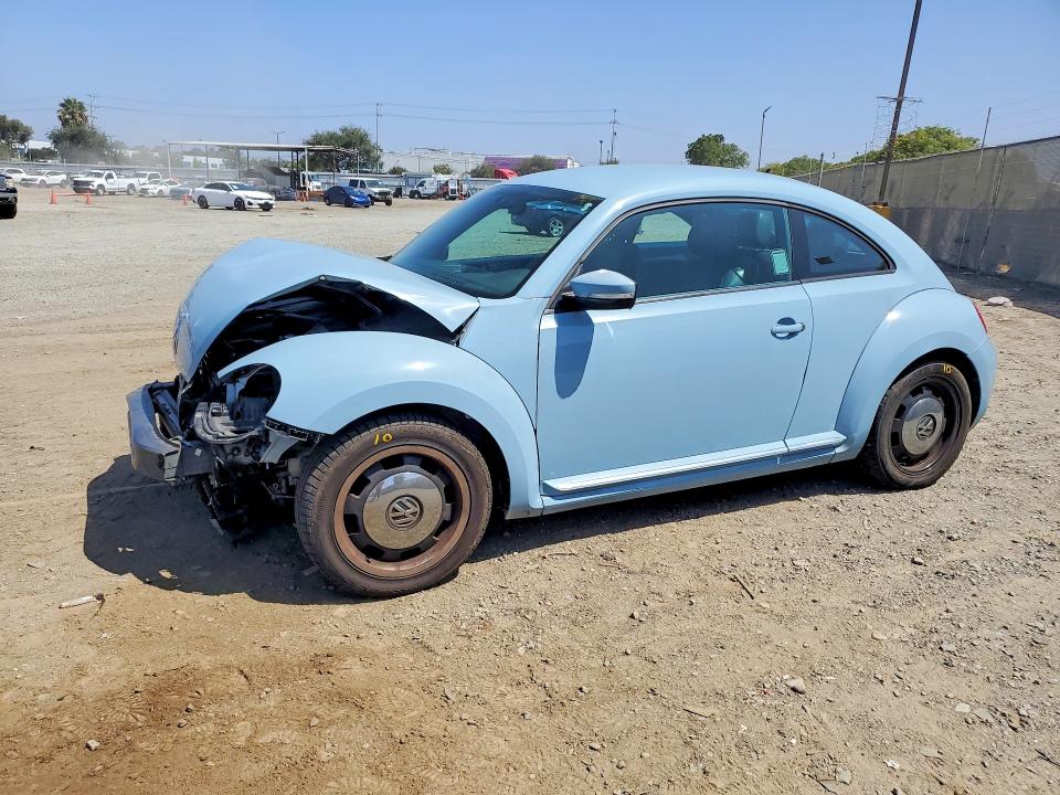 2012 Volkswagen Beetle VIN 3VWJP7AT3CM620020 — COPART salvage auction photo