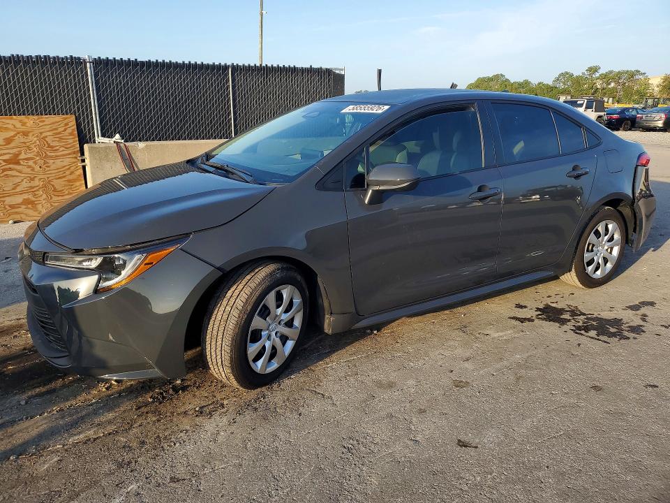 2025 Toyota Corolla VIN 5YFB4MDE0SP334757 COPART salvage auction — WATER/FLOOD, Fl - Certificate Of Destruction, sold $4,050 on 2026-07-28 (photo 1)