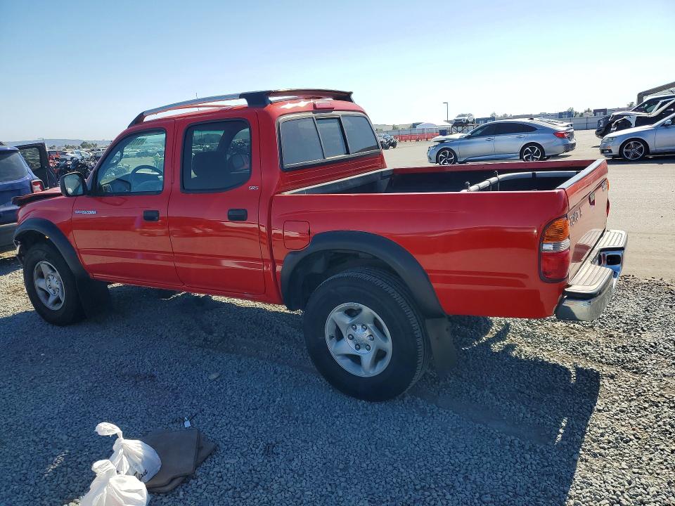 2002 Toyota Tacoma VIN 5TEGN92N22Z019746 COPART salvage auction — FRONT END, Ca - Salvage Certificate, sold $3,450 on 2026-07-31 (photo 2)
