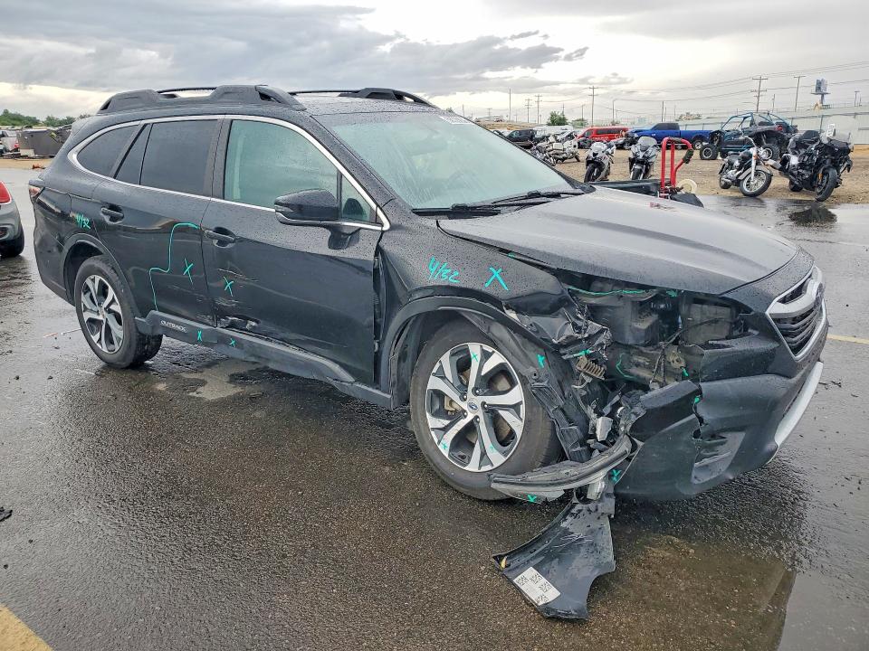 2022 Subaru Outback VIN 4S4BTANCXN3208297 COPART salvage auction — FRONT END, Id - Salvage Certificate Of Title, sold $7,800 on 2026-07-30 (photo 4)