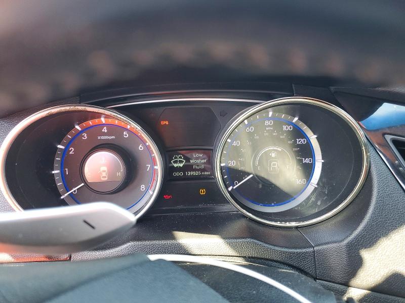 2011 Hyundai Sonata VIN 5NPEC4AB7BH266870 COPART salvage auction — FRONT END, Ky - Cert Of Title-Salvage Water, sold $300 on 2026-07-13 (photo 9)