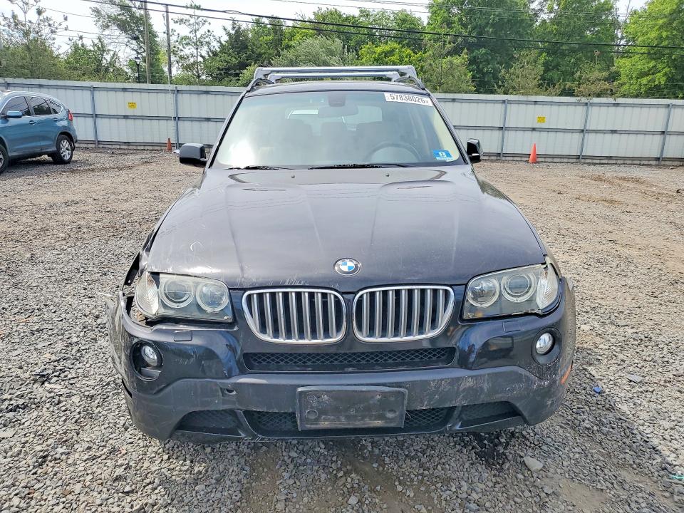 2008 BMW X3 VIN WBXPC93468WJ14072 COPART salvage auction — FRONT END, Nj - Cert Of Title-Salvage, sold $400 on 2026-07-31 (photo 5)