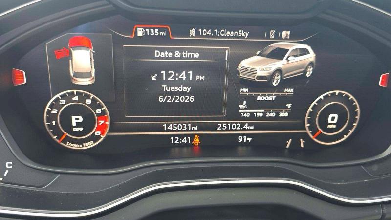 2018 Audi Sq5 VIN WA1C4AFY4J2088801 COPART salvage auction — NORMAL WEAR, Tx - Certificate Of Title (P), sold $10,800 on 2026-07-27 (photo 8)