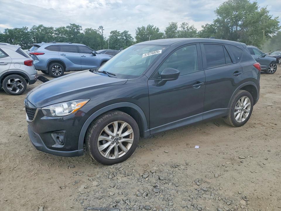 2013 Mazda Cx-5 VIN JM3KE2DE6D0167116 COPART salvage auction — SIDE, Md - Cert Of Salvage > 75% Damage, sold $3,550 on 2026-07-28 (photo 1)