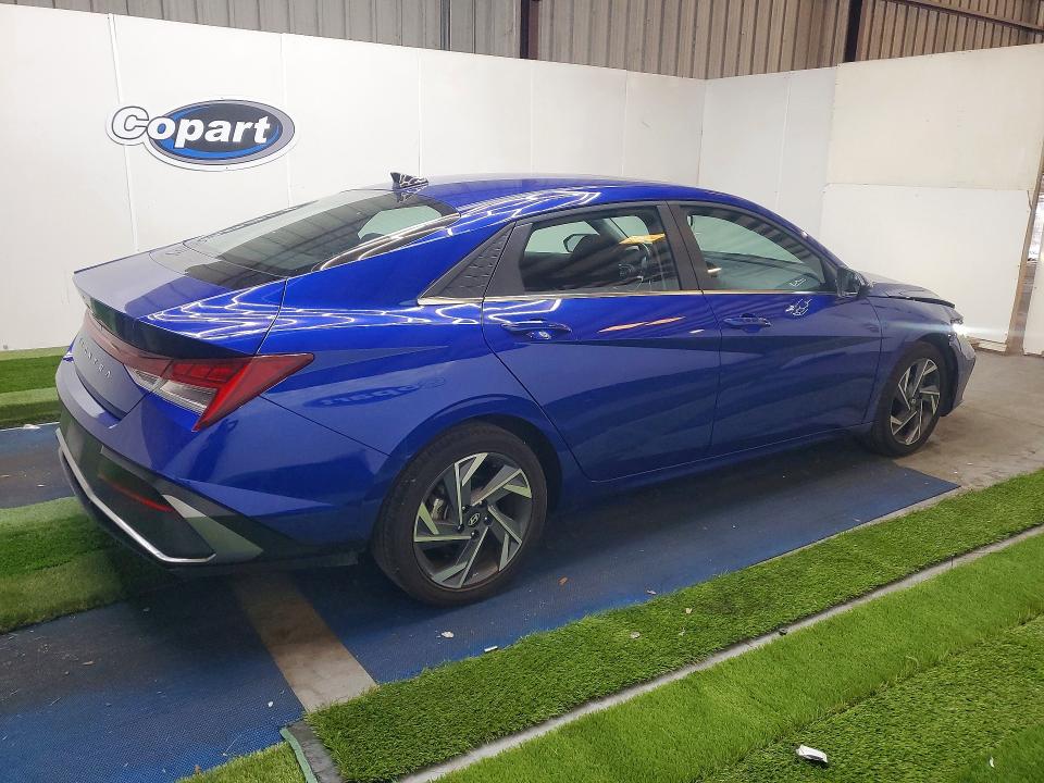 2025 Hyundai Elantra VIN KMHLS4DG5SU908408 COPART salvage auction — FRONT END, FL - CERTIFICATE OF TITLE (P), sold $11,500 on 2026-07-15 (photo 3)