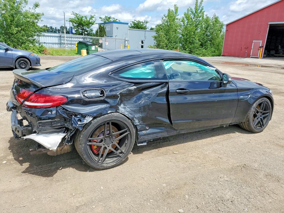 2018 Mercedes-benz C-klasse amg VIN WDDWJ8HB7JF638536 COPART salvage auction — SIDE, On - Permit No Brand - Unfit, sold $21,750 on 2026-07-23 (photo 3)