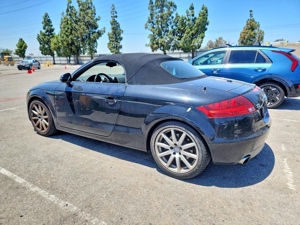 2008 Audi Tt VIN TRURD38J981031379 COPART salvage auction — MINOR DENT/SCRATCHES, Ca - Dis/Dlr/Exp Only Clean Title, sold $1,200 on 2026-07-07 (photo 2)