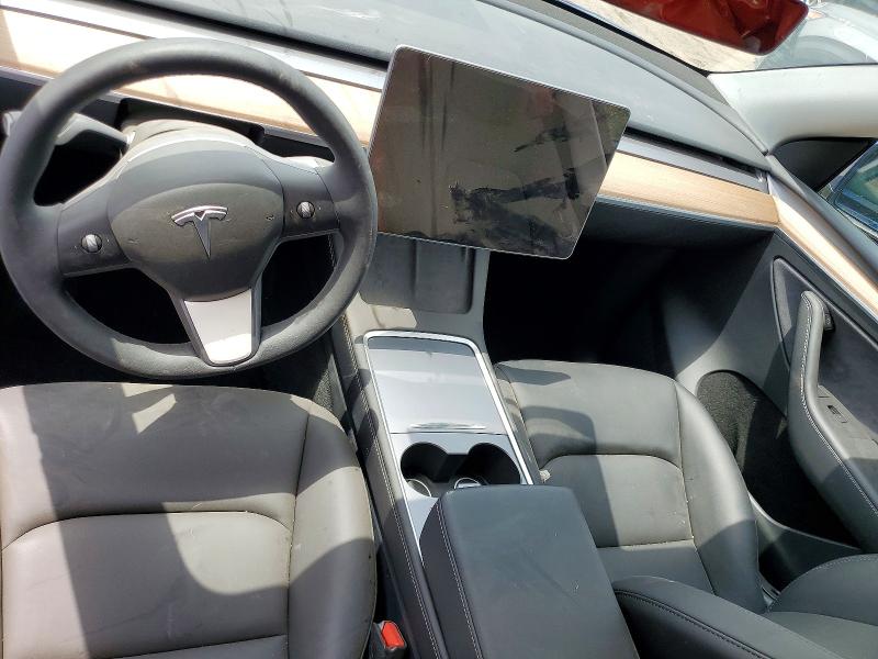 2024 Tesla Model y VIN 7SAYGDEE2RF983601 COPART salvage auction — SIDE, OH - CERT OF TITLE-SALVAGE, sold $7,100 on 2026-07-22 (photo 8)