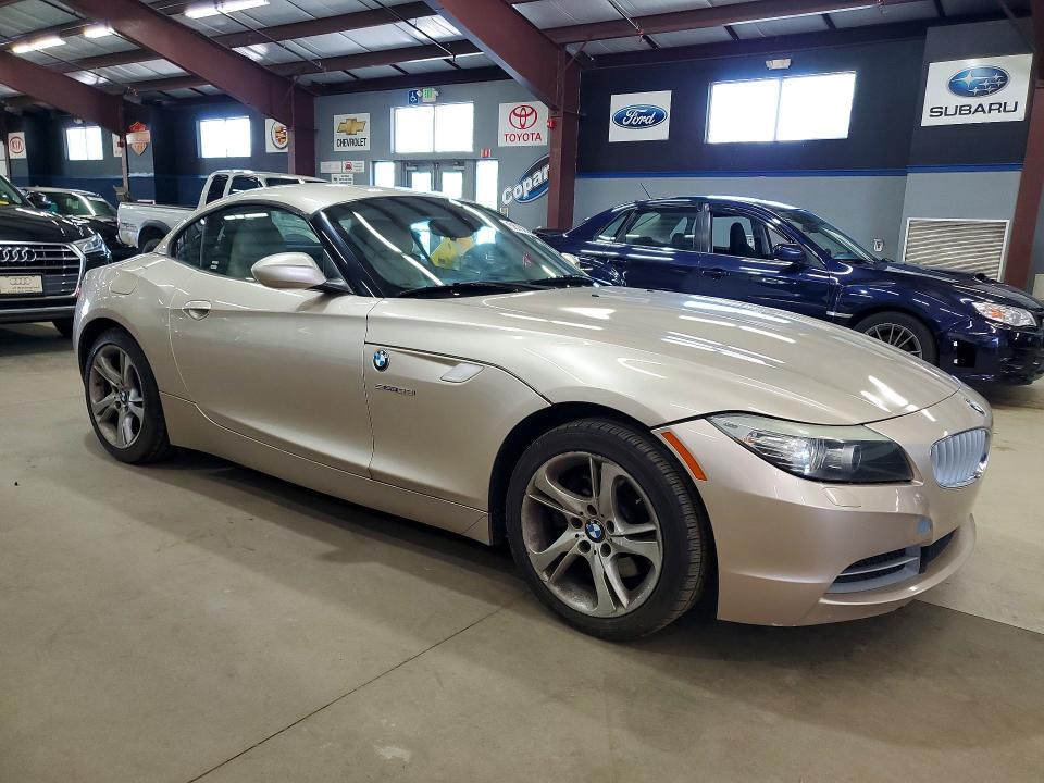 2011 BMW Z4 VIN WBALM7C53BE382836 COPART salvage auction — MINOR DENT/SCRATCHES, Nv - Certificate Of Title (P), sold $3,900 on 2026-07-30 (photo 4)