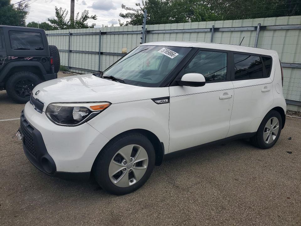 2016 Kia VIN KNDJN2A2XG7843898 COPART salvage auction — SIDE, Oh - Certificate Of Title, sold $625 on 2026-07-17 (photo 1)