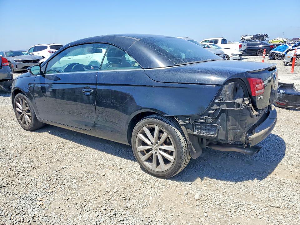 2012 Volkswagen Eos VIN WVWBW7AH4CV018948 COPART salvage auction — REAR END, Ca - Salvage Certificate, sold $1,150 on 2026-08-11 (photo 2)