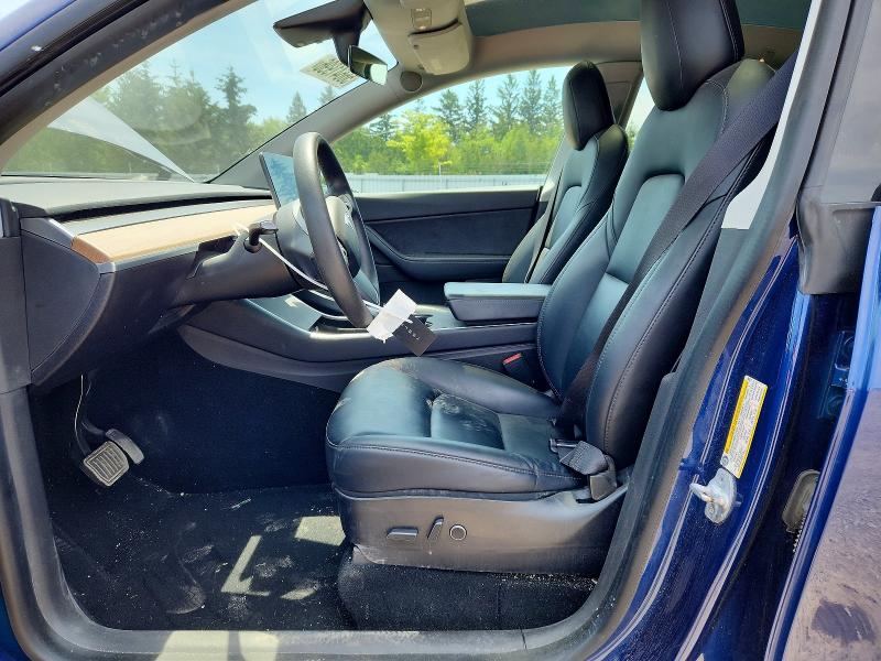 2021 Tesla Model y VIN 5YJYGDEE1MF088977 COPART salvage auction — REAR END, On - Permit Salvage, sold $4,350 on 2026-07-14 (photo 7)