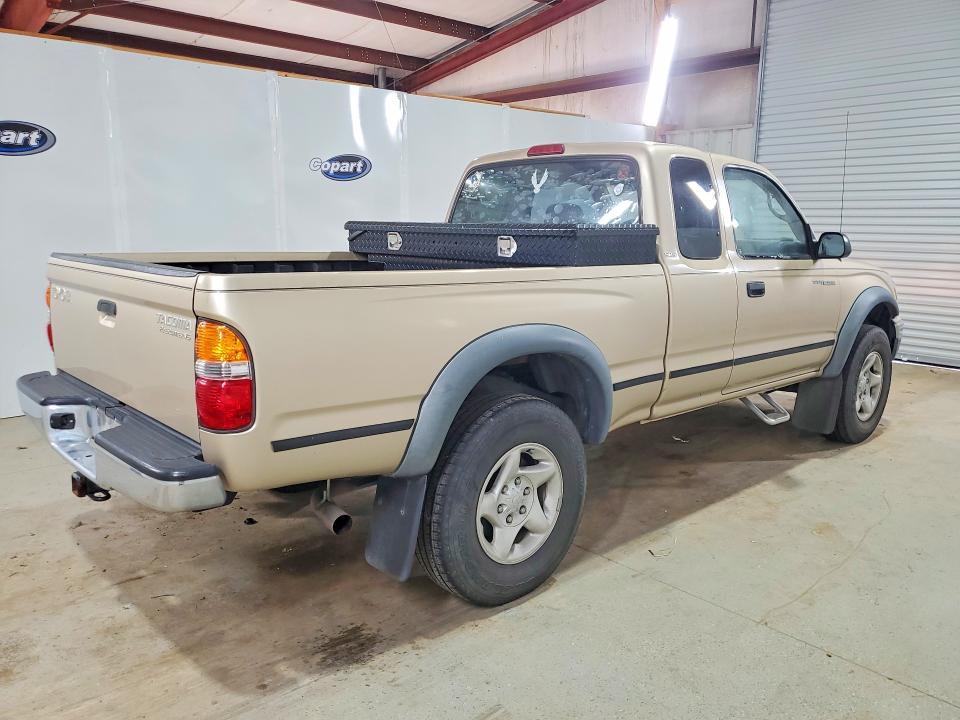 2003 Toyota Tacoma VIN 5TESN92N73Z276011 COPART salvage auction — REAR END, Tx - Certificate Of Title, sold $3,750 on 2026-07-09 (photo 3)