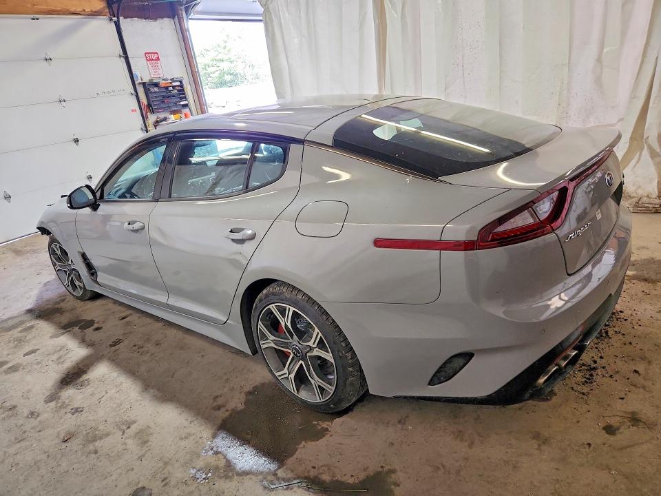 2019 Kia Stinger VIN KNAE45LC6K6053635 COPART salvage auction — FRONT END, Pa - Certificate Of Salvage, sold $2,400 on 2026-07-09 (photo 2)