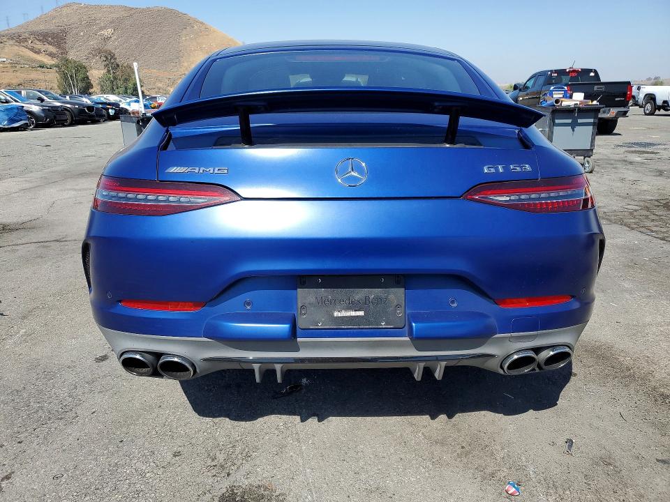 2020 Mercedes-benz AMG GT VIN WDD7X6BB4LA014015 COPART salvage auction — FRONT END, Ca - Salvage Certificate, sold $22,900 on 2026-08-06 (photo 6)