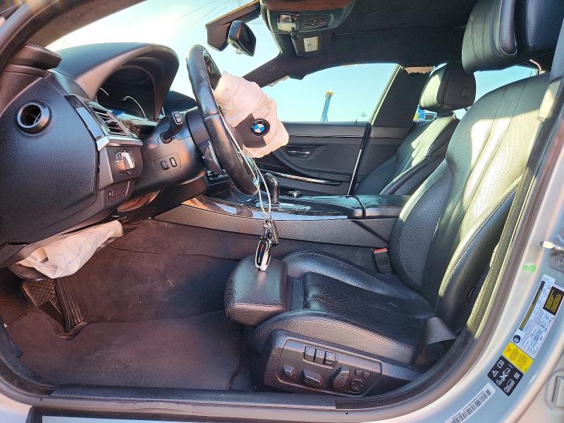 2016 BMW 6er VIN WBA6D2C54GGT66074 COPART salvage auction — FRONT END, Va - Cert Of Title - Salvage, sold $4,200 on 2026-08-12 (photo 7)