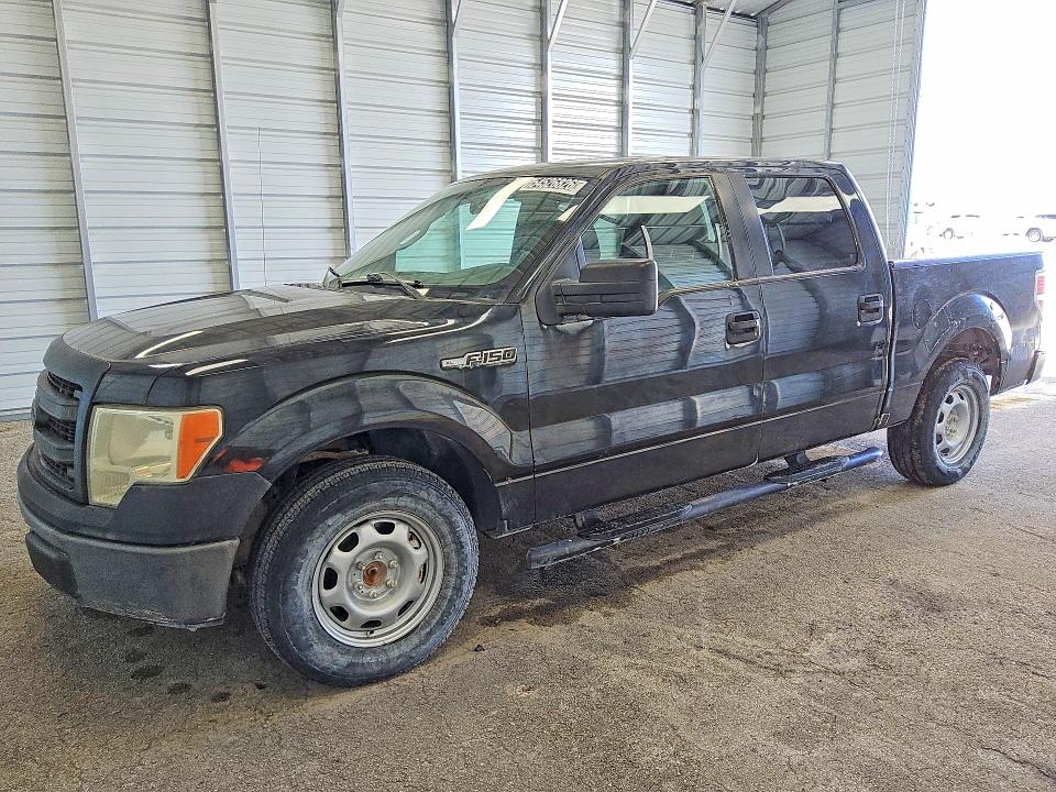 2014 Ford F-150 VIN 1FTEW1CM7EFB62768 COPART salvage auction — REAR END, Fl - Certificate Of Title, sold $525 on 2026-07-09 (photo 1)