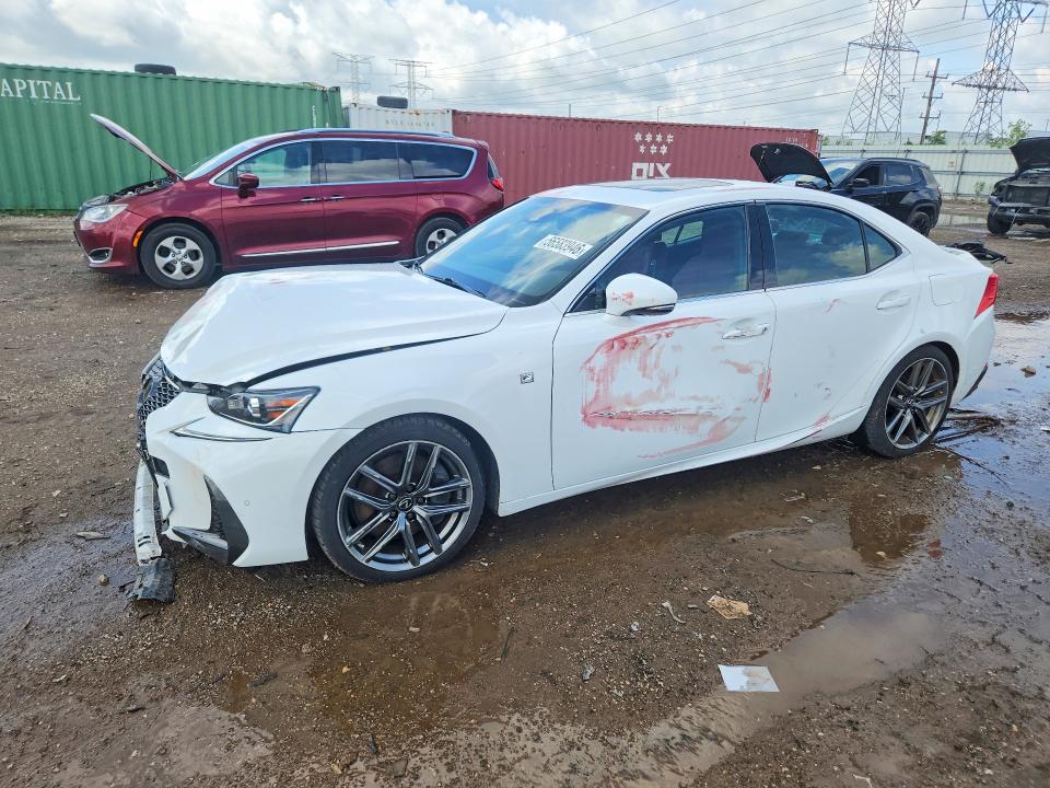2020 Lexus Is VIN JTHG81F25L5040845 COPART salvage auction — FRONT END, Il - Salvage Certificate, sold $7,700 on 2026-07-21 (photo 1)