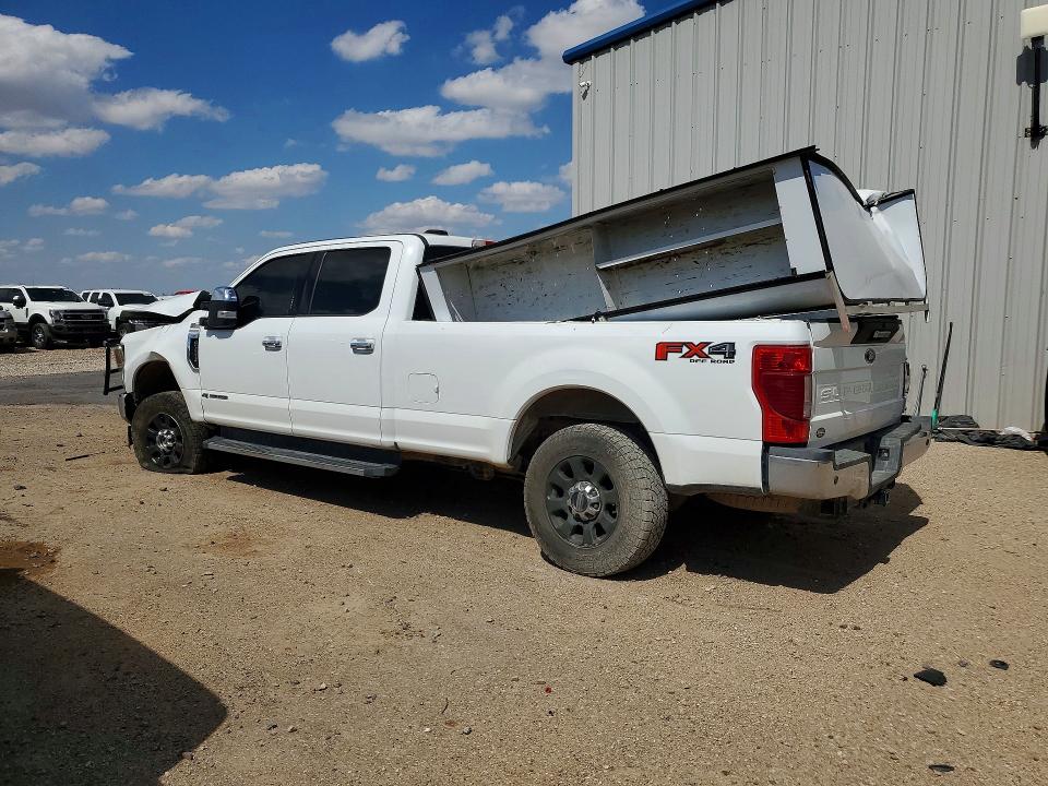 2022 Ford F-250 super duty VIN 1FT7W2BT6NEE17181 COPART salvage auction — FRONT END, TX - CERTIFICATE OF TITLE, sold $8,700 on 2026-07-28 (photo 2)