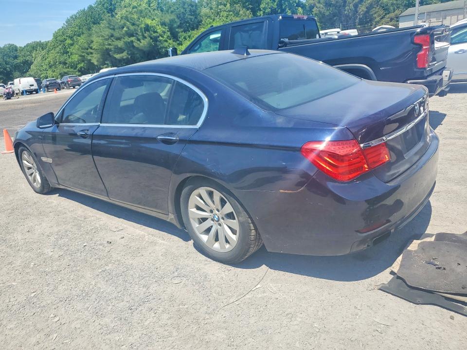 2011 BMW 7 series VIN WBAKB8C55BCY66445 COPART salvage auction — MINOR DENT/SCRATCHES, Mt - Certificate Of Title, sold $850 on 2026-07-09 (photo 2)