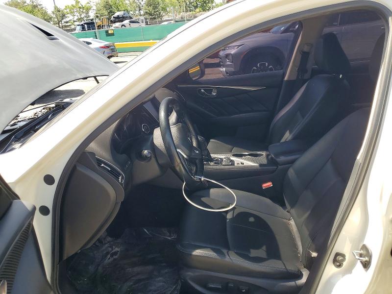 2019 Infiniti Q50 VIN JN1EV7AR4KM558977 COPART salvage auction — FRONT END, Co - Cert Of Title-Rebuilt Salvage, sold $2,100 on 2026-07-14 (photo 7)