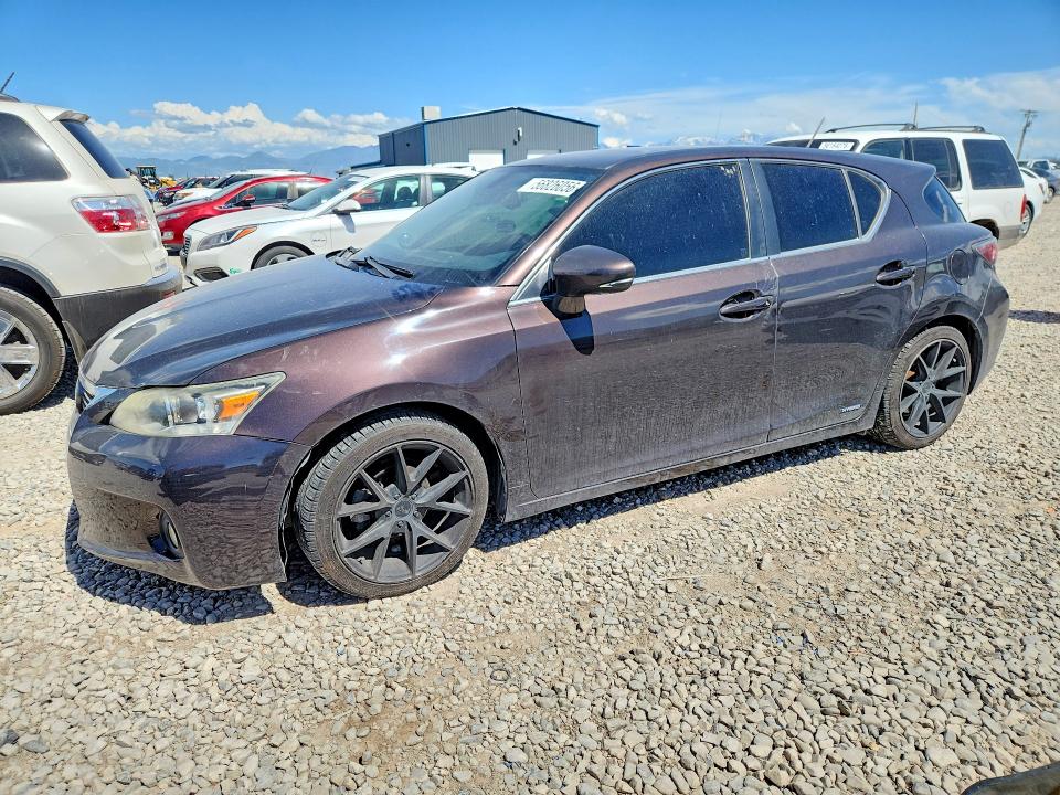 2012 Lexus Ct VIN JTHKD5BH9C2062128 — COPART salvage auction photo