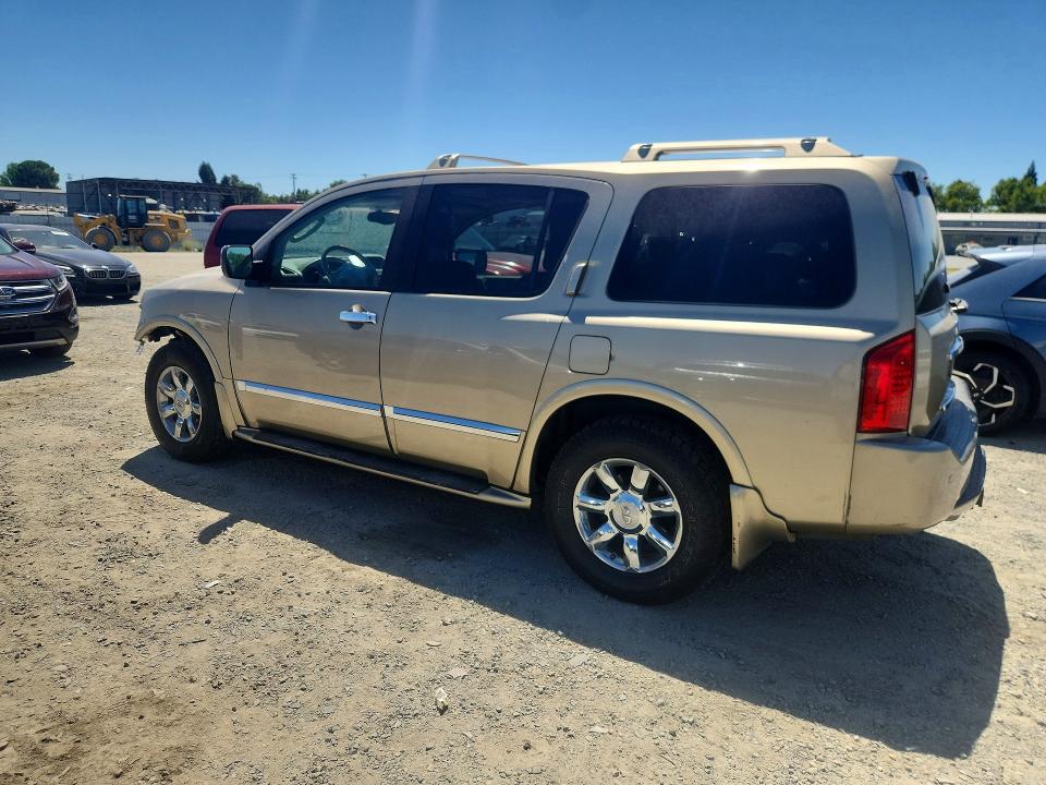 2004 Infiniti Qx56 VIN 5N3AA08C14N812290 COPART salvage auction — FRONT END, Ca - Salvage Certificate, sold $450 on 2026-07-09 (photo 2)