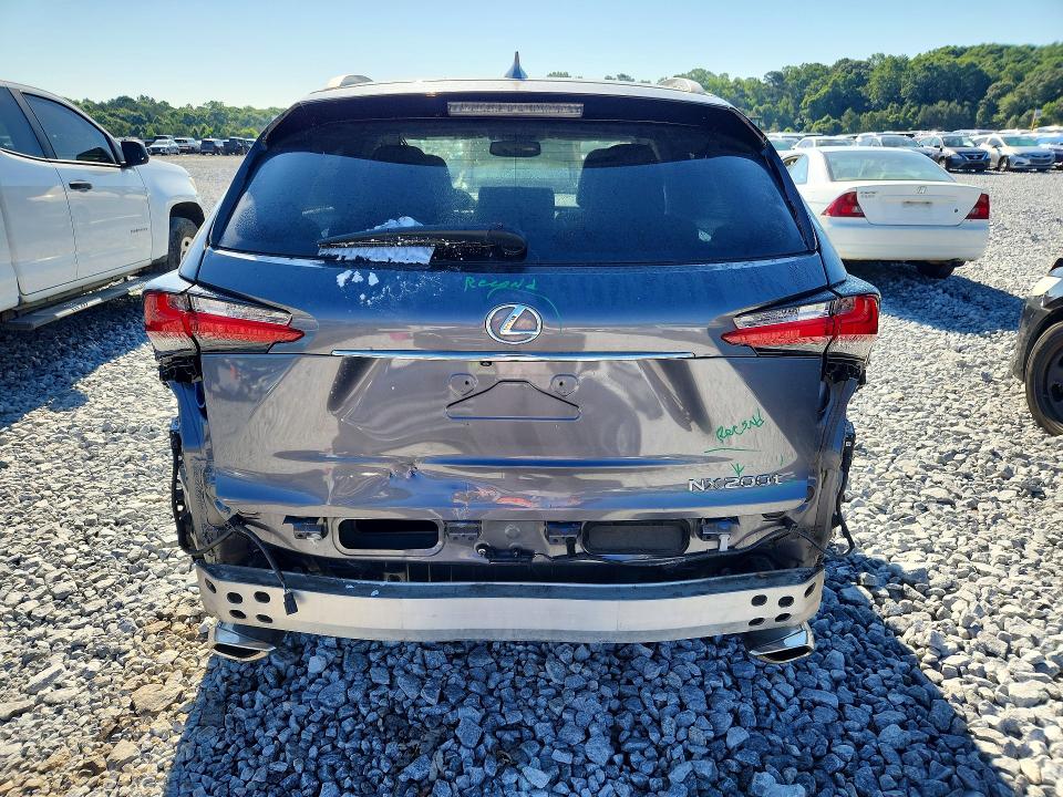 2016 Lexus Nx VIN JTJYARBZ9G2035406 COPART salvage auction — REAR END, Ga - Cert Of Title-Salvage, sold $5,100 on 2026-07-16 (photo 6)