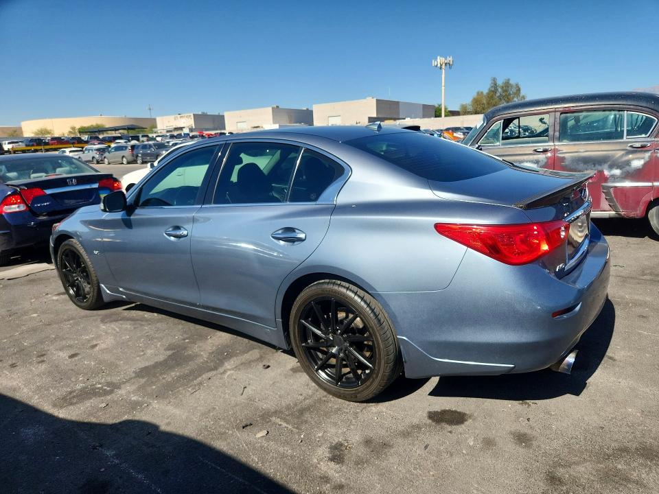 2017 Infiniti Q50 VIN JN1EV7ARXHM840758 COPART salvage auction — MINOR DENT/SCRATCHES, Wa - Vehicle Cert Of Ownership-Titl, sold $6,000 on 2026-07-27 (photo 2)