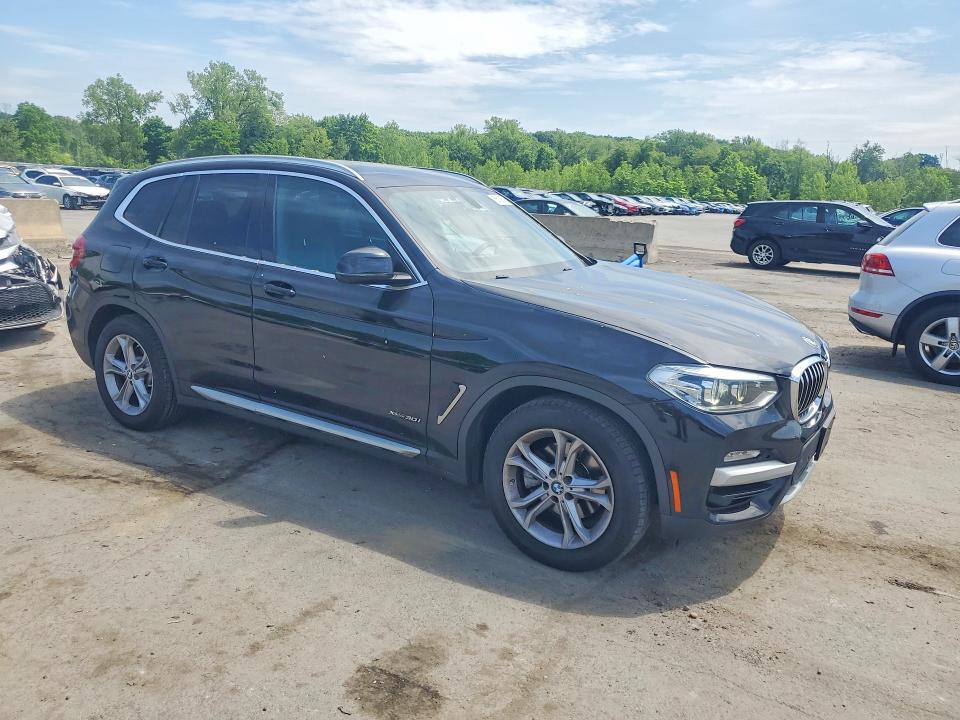2018 BMW X3 VIN 5UXTR9C52JLC73733 COPART salvage auction — REAR END, Ny - Mv-907A Salvage Certificate, sold $9,700 on 2026-07-09 (photo 4)