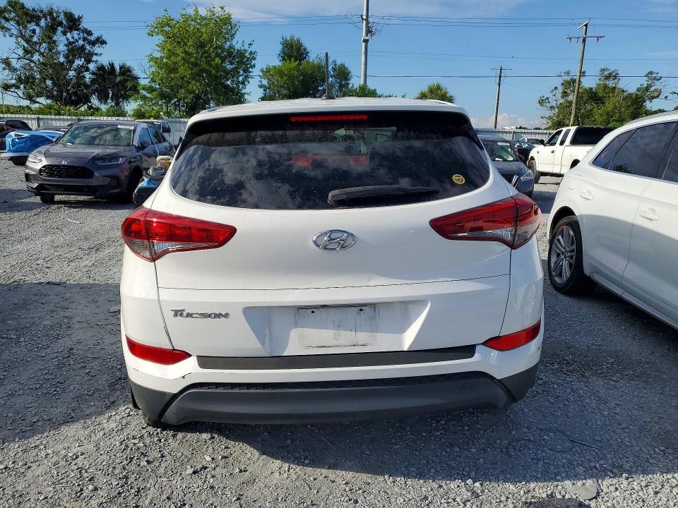2016 Hyundai Tucson VIN KM8J23A48GU231387 COPART salvage auction — REAR END, Fl - Cert Of Title Slvg Rebuildable, sold $3,300 on 2026-07-31 (photo 6)