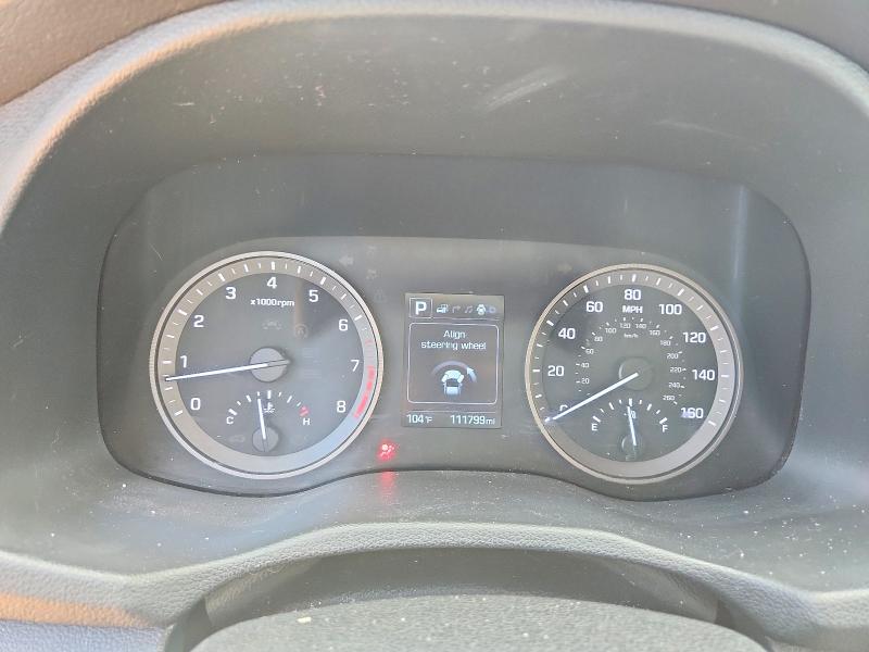 2018 Hyundai Tucson VIN KM8J23A45JU622875 COPART salvage auction — FRONT END, Ok - Cert Of Title-Salvage, sold $2,250 on 2026-07-27 (photo 9)