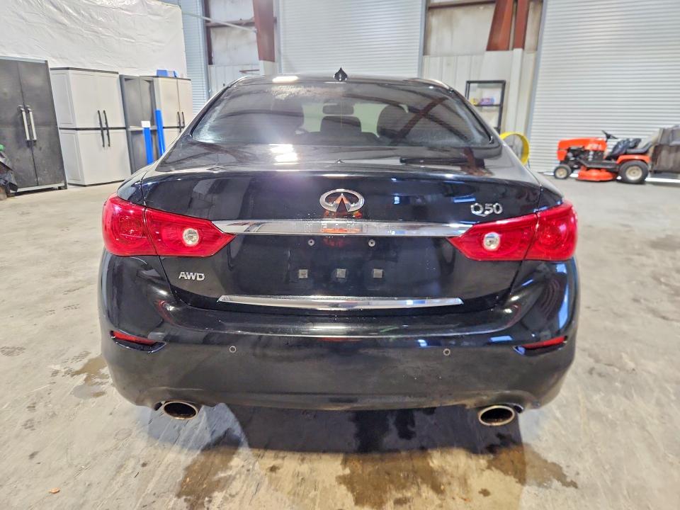 2015 Infiniti VIN JN1BV7AR9FM417394 COPART salvage auction — FRONT END, Ct - Cert Of Title-Salvage, sold $1,100 on 2026-07-08 (photo 6)
