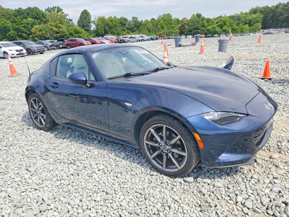 2021 Mazda Mx-5 VIN JM1NDAM70M0457369 COPART salvage auction — SIDE, NC - SALVAGE CERTIFICATE OF TITLE, sold $2,100 on 2026-07-29 (photo 4)