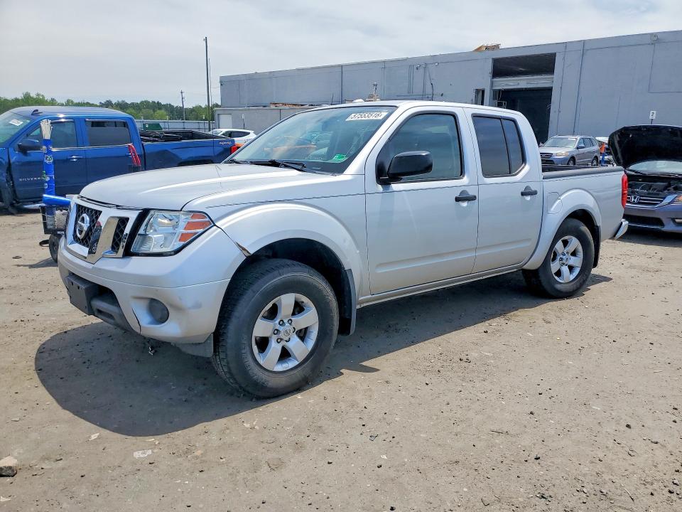 2012 Nissan Frontier VIN 1N6AD0EV9CC451960 COPART salvage auction — REAR END, Va - Cert Of Title - Salvage, sold $1,400 on 2026-07-08 (photo 1)