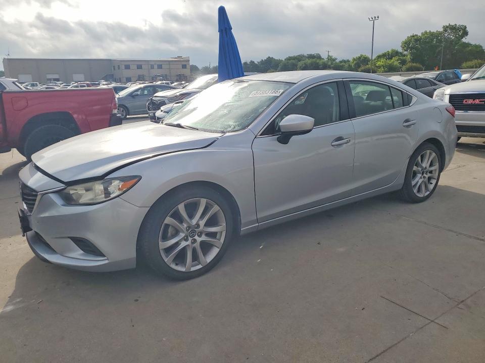 2017 Mazda 6 VIN JM1GL1V51H1145988 COPART salvage auction — SIDE, Tx - Salvage Vehicle Title, sold $1,700 on 2026-07-06 (photo 1)