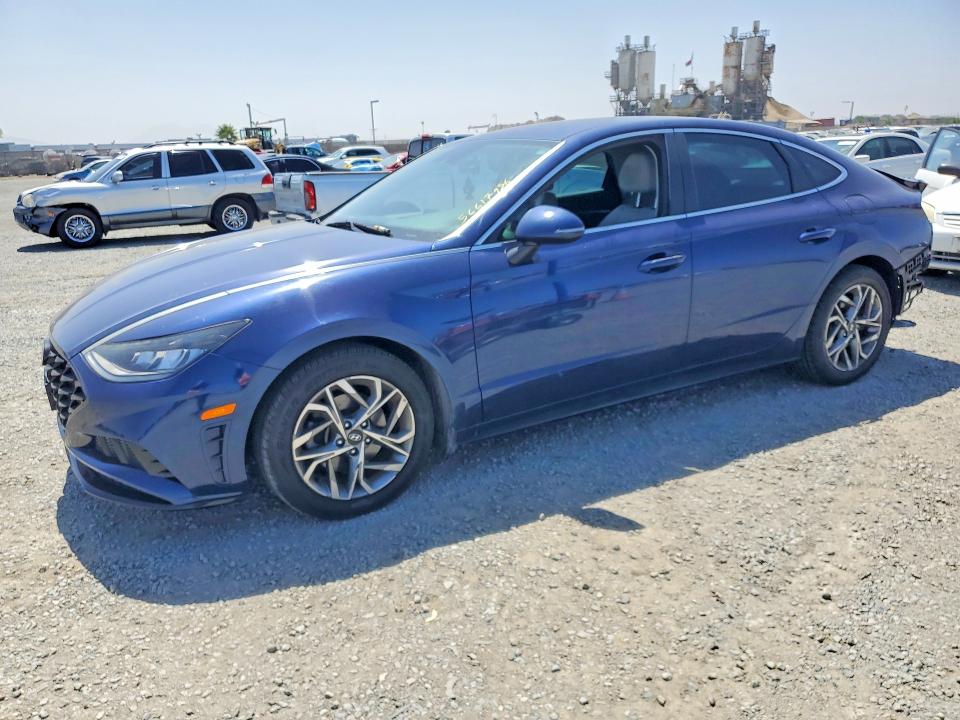 2020 Hyundai Sonata VIN 5NPEL4JA5LH047317 COPART salvage auction — REAR END, CA - SALVAGE CERTIFICATE, sold $3,500 on 2026-07-24 (photo 1)