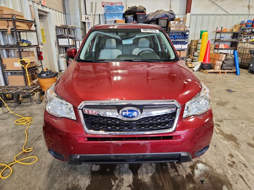 2016 Subaru Forester VIN JF2SJADC1GH408682 COPART salvage auction — HAIL, Wi - Certificate Of Title, sold $9,500 on 2026-07-07 (photo 5)
