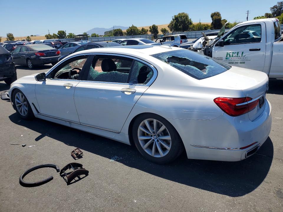 2016 BMW VIN WBA7E2C50GG548131 COPART salvage auction — VANDALISM, Ca - Salvage Certificate, sold $2,300 on 2026-07-13 (photo 2)
