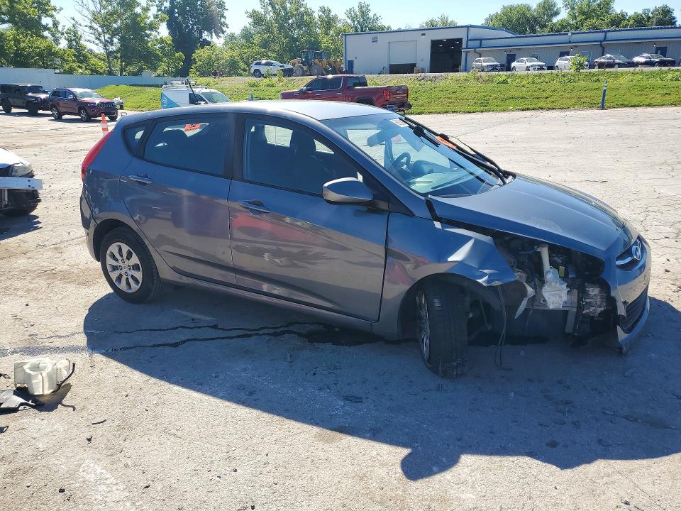 2017 Hyundai VIN KMHCT5AEXHU338484 COPART salvage auction — FRONT END, Mo - Salvage Certificate Of Title, sold $225 on 2026-07-31 (photo 4)