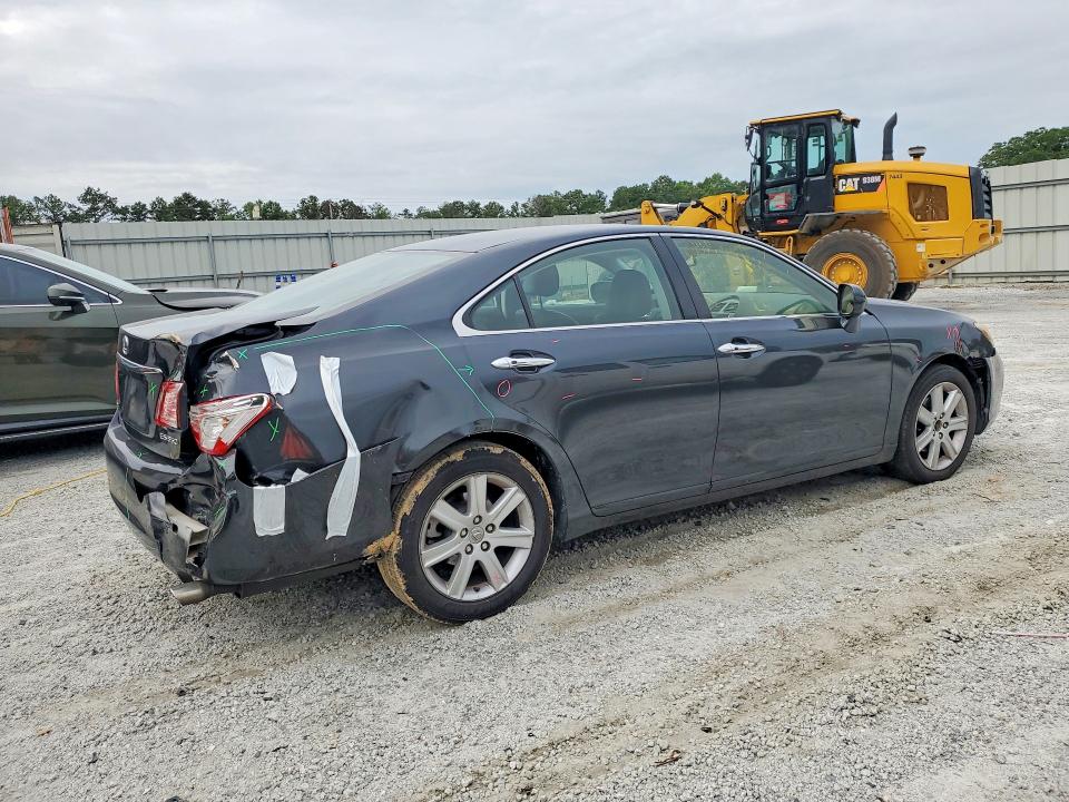 2007 Lexus Es 350 VIN JTHBJ46G672121887 COPART salvage auction — REAR END, GA - CERT OF TITLE-SALVAGE (P), sold $1,000 on 2026-07-27 (photo 3)